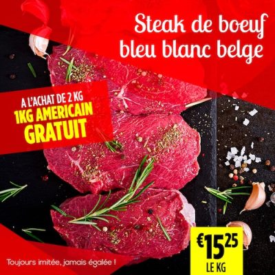 Steak de boeuf qxc880zhullyz897zbgxtv5x4qjzfg4hyltvu2b44g - Super Grande Boucherie